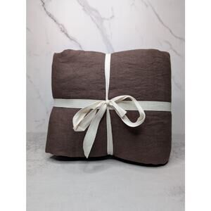 Quince Brown Duvet Cover size KING